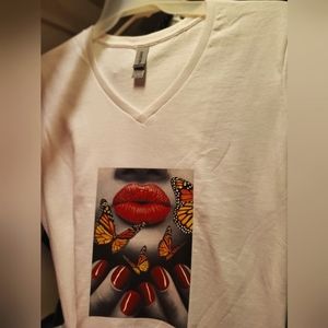 V Neck Women's Tshirt
